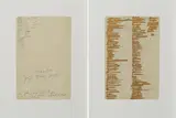 Quanten by Joseph Beuys, 1982, Zwei Farbserigrafien auf RIVES (Wasserzeichen), sold Nov 2019