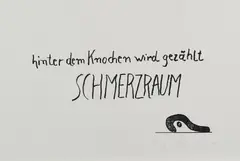 Schmerzraum by Joseph Beuys, 1984, Serigrafie auf leichtem Karton, sold Nov 2019