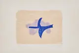Georges Braque, Dans le ciel (Oiseau XV), 1958, Farblithografie auf ARCHES (Wasserzeichen)