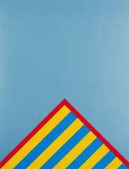Winfred Gaul, Ohne Titel, 1971, Farbserigrafie auf leichtem Karton