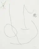 Joan Miró, Aus: Journal d'un graveur, 1975, Radierung auf Velin