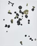 Adam McEwen, Untitled, 2008, mixed media on canvas