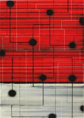 Mark Francis, Flexus, 2012, acrylic on canvas