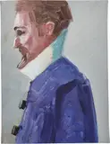 The Franciscan by George Condo, 2004, oil on canvas, sold Oct 2018