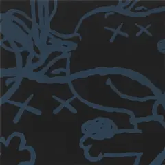 Kaws, Untitled (MBFM8), 2015, acrylic on canvas