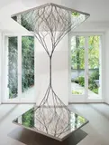 Tomás Saraceno, Connectome, 2013, rope, threads and mirrors