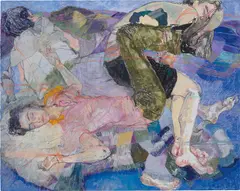 Howard Tangye, Evergreen, 2015, oil, pastel and graphite on paper
