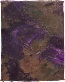 Angel Otero, SKS005, 2012, oil paint and oil paint skins collaged on canvas