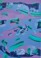 Isabella Nazzarri, Il Grande Inverno, 2016, acrylic on canvas