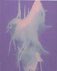 Kasper Sonne, TXC72, 2014, industrial paint and chemicals on canvas, in artist's frame