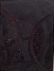 ARC LIGHT (Moscow, single) by Aaron Young, 2008, oil, rubber and acrylic on aluminium, offered Dec 2018