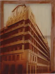 Burnt by Matt MacDowel, 2000, varnish on silkscreen, offered Dec 2018