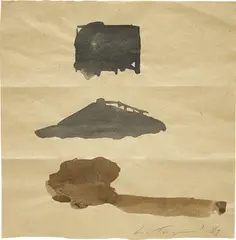 Luc Tuymans, Untitled, 1989, watercolour on paper