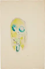 Sans titre by Henri Michaux, 1955, watercolour and ink on paper, sold Dec 2018