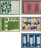 Tal R, Five works: i) Swindle; ii) Walk is no Waltz; iii) Signor March; iv) Neu Mutter March; v) Double Gate