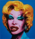 David LaChapelle, Amanda as Marilyn (blue), 2007, c-print