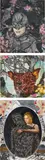 Steven Tabbutt, Three works: (i) The Genesis (ii) Sub-Creation (iii) Trees Breathe Here, 2008, i) acrylic, graphite and paper collage on digital print ii) acrylic and graphite on digital print iii) acrylic, graphite and paper collage on digital print