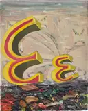 Phillip Macdonell Allen, 33, 2001, oil and cement clay on board