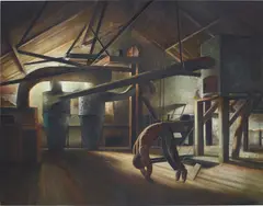Marcin Lukasiewicz, Temple II, 2004, oil on canvas