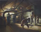 Marcin Lukasiewicz, Temple II, 2004, oil on canvas