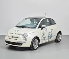 Tracey Emin, Dark Dark Dark, 2007, vinyl artwork applied to an un-registered Fiat 500