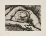 Lucian Freud, Reclining Figure