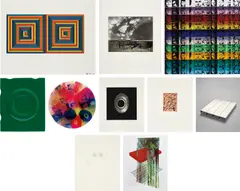 Various Artists, Ten from Leo Castelli, 1968, The complete set of 10 works including screenprints, lithographs and multiples in colours, on various papers and materials, all contained in the original grey fabric-covered case with the title printed on the label