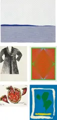 New York 10 by Various Artists, 1965, The complete set of 10 prints including seven screenprints, one lithograph, one etching and one embossing with pencil ad, sold Jan 2018
