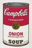 Onion Soup , from Campbell's Soup I by Andy Warhol, 1968, Screenprint in colours, on wove paper, with full margins, sold Jan 2018