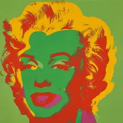 Andy Warhol, Marilyn, 1967, Farbserigraphie auf leichtem Karton