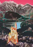 Neuschwanstein by Andy Warhol, 1987, Screenprint in colours, on Arches 88 paper, the full sheet, sold Jan 2018