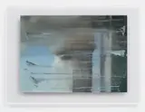 September by Gerhard Richter, 2009, Digital inkjet print in colours, on white vinyl sheet, with grey colour printed on the reverse, mounted between two plat, sold Jan 2018