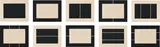Untitled by Donald Judd, 1988, The complete set of 10 woodcuts in black, on Okawara paper, the full sheets, with colophon, loose (as issued) contained , sold Jan 2018