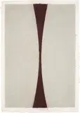 Colored Paper Image XI (Gray Curves with Brown) , from Colored Paper Images by Ellsworth Kelly, 1976, Coloured and pressed paper pulp, with full margins, sold Jan 2018