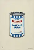 Soup Can (Original) by Banksy, 2005, Screenprint in colours, on wove paper, with full margins, sold Jan 2018