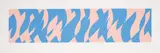 Bridget Riley, Blue and Pink