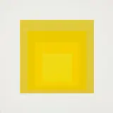 KG by Josef Albers, 1966, Screenprint in colours, on Mohawk Superfine Bristol paper, with full margins, sold Jan 2018