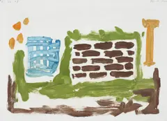 Untitled by Günther Förg, 1998, Monotype in colours, on wove paper, with full margins, sold Jan 2018