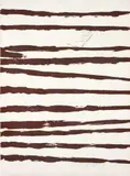 Joseph Beuys, Untitled , from Trace II, 1977, Lithograph in brown, on white wove paper, the full sheet