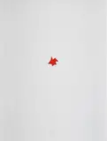 Imi Knoebel, Untitled , from Kinderstern, 1989, Screenprint in red, on wove paper, with full margins