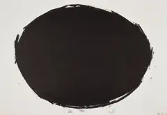 Spoleto Circle by Richard Serra, 1972, Lithograph, on Fabriano Italia paper, the full sheet, sold Jan 2018