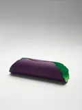 Dan Flavin, Guggenheim Tondo, 1992, Double-sided mezzotint in purple and green (one on each side), on handmade paper, the full sheet rolled and fastened with a single stitch (as issued)