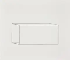 Untitled: one plate by Donald Judd, 1978, Etching, on wove paper, with full margins, sold Jan 2018