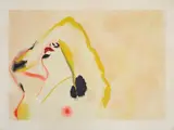 Francesco Clemente, Morning, 1982, woodcut in colors on Kozo