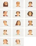 Alex Katz, Face of the Poet, 1978, The complete set of 14 aquatints in colours, on J. Green HP paper, with full margins, with title page, colophon and accompanying letterpress poems by 14 authors on Hodgkinson handmade wove paper, and with the accompanying information booklet, the sheets loose (as issued) contained in the original wooden portfolio
