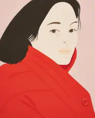 Brisk Day by Alex Katz, 1990, Screenprint in colours, on wove paper, the full sheet, sold Jan 2018