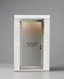 Maurizio Cattelan, The 1:6 Scale Wrong Gallery, 2006, Multiple comprising wood, brass, steel, aluminium, resin, plastic, glass and electric lighting, with accompanying copy of the Wrong Gallery Times , all contained in the original cardboard box