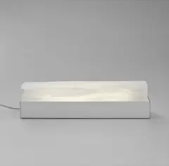 Zaha Hadid, Solid (Edition No. 31), 2005, Vacuum cast polyurethane resin, with accompanying light-box,