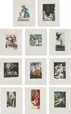 Paula Rego, Peter Pan: eleven plates, 1992, Eleven etching and aquatints, nine in colours, on wove paper, with full margins