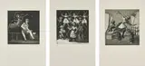 Paula Rego, Little Miss Muffet I ; Three Blind Mice I ; and Mary, Mary, Quite Contrary I , from Nursery Rhymes, 1989, Three etching and aquatints, on wove paper, with full margins